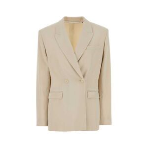 Isabel Marant Women Sand Crepe Oversize Calie Blazer
